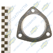 Прокладка (м/асбест) треуг. 112х112 ф68 3отв. сильфона газопровода L=90